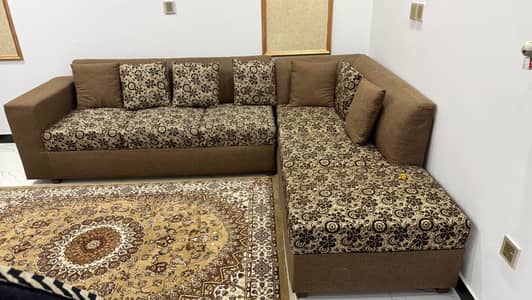 L-Shaped 7-Seater Sofa for Sale