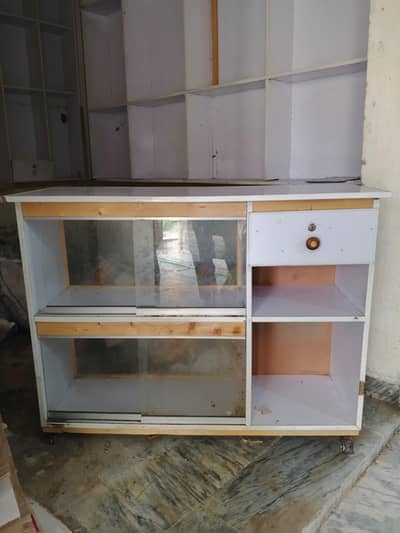 shop racking and showcase