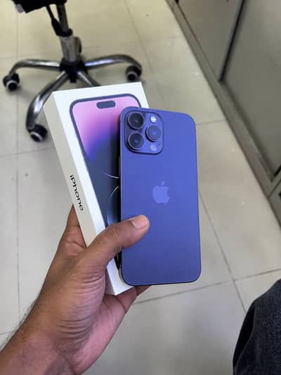 iPhone 14 Pro Max 128 gb fu with box