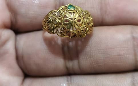 For Sale: 2.510 Gram Gold Ring - Used - Rs 95,000*Gram