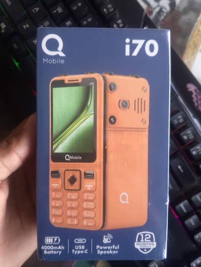 QMobile QI70 Box Pack | PTA Approved | Original | Sealed Pack