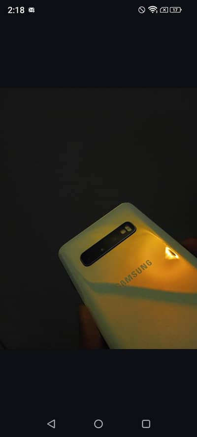 Samsung Mobile S10 for sale panel damage