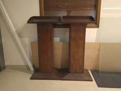 Brands Walnut Stained Maple Hardwood Lecterns