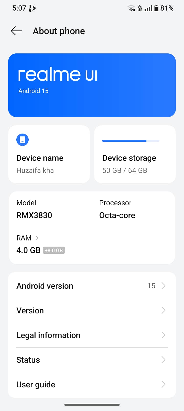 Realme C51 6