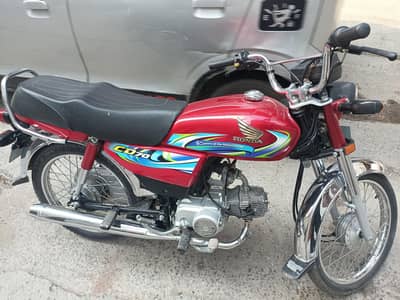 CD 70 2024 model All ok lush condition
