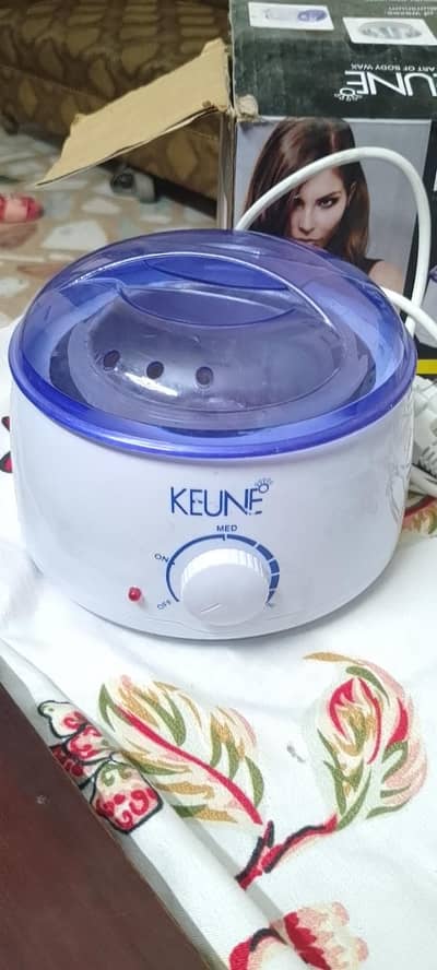 keune beans wax machine