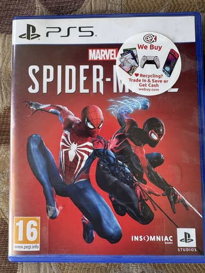 Spiderman 2 PS5 disc
