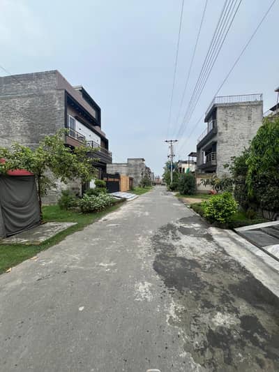 8 Marla Hot Location Jinnah Block Plot for Sale in Bismillah Housing Scheme