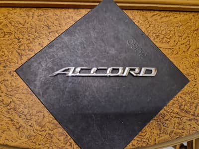 Honda Accord CL9  / CL7 original stock ACCORD & trunck H monogram
