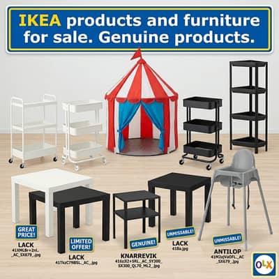 *Genuine IKEA BRAND NEW PRODUCTS AND FURNITURE*
