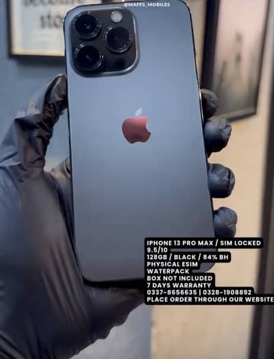 iphone 13 pro max jv 128 gb price 115k fix