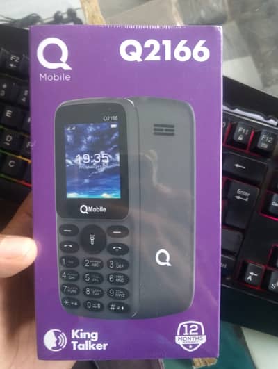 QMobile Q2166 New Box Pack | PTA Approved | Original | Sealed Pack
