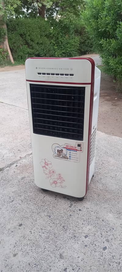 Standing room air cooler stylish