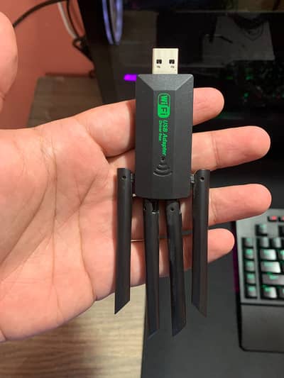 Wifi USB Adapter 1200Mbps 2.4G/5Ghz wifi Dongle 4 Antenna PC/Laptop