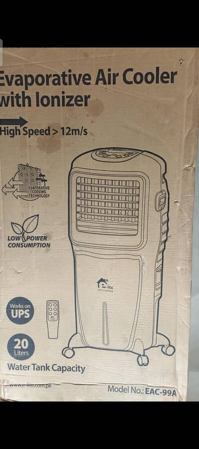 imported air cooler hai new conditions h bilkol box pack hai