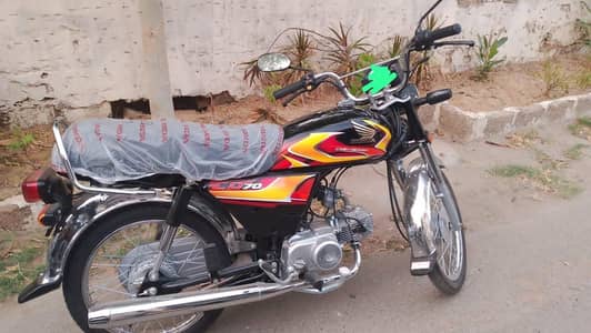 Honda CD 70 brand new condition