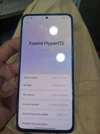 Redmi note 13 8/256 indisplay finger 03030424316