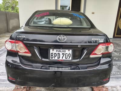 Toyota Corolla XLI 2012