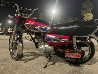 Honda | CG 125 | Model 2022 |  Good Condition | No Work | 10/10 |