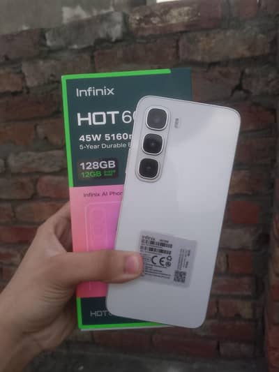 Infinix hot 60i 6+6/128  10 by 10 condition