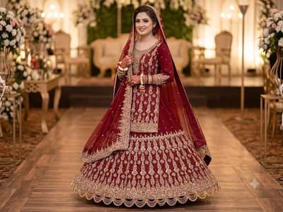 Wedding dress/ bridal dress/lehenga for sale
