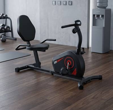 Merax Ergometer Exercise Bike with 8 Resistance Levels