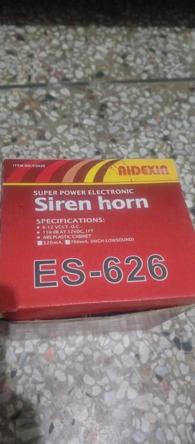 2 siren horn brand new for sale AIDIXIN company