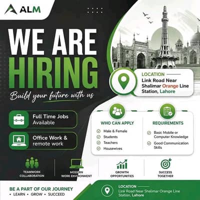 We're Hiring & Don't miss this golden Opportunity!!!