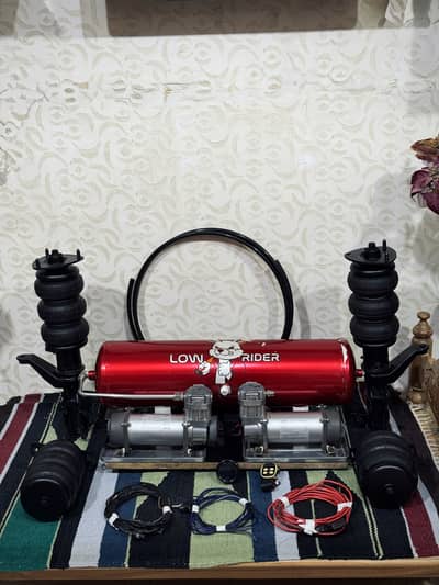 Lowrider Air Suspension Dual Compressor