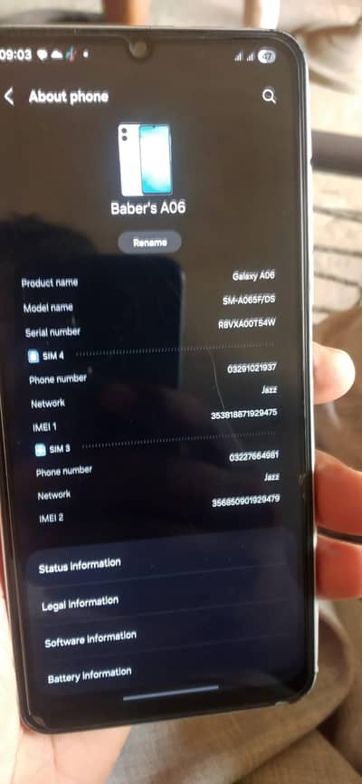 Samsung Mobile A06