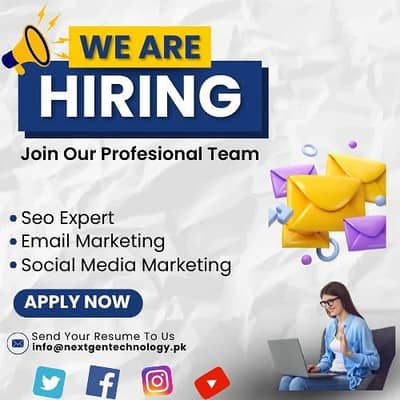 SEO, Email & Social Media Marketing(Female)