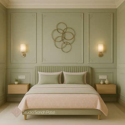 Molding Wall/ Media LED Wall / Bed Wall / Feature wall/ Wardrobe/Floor