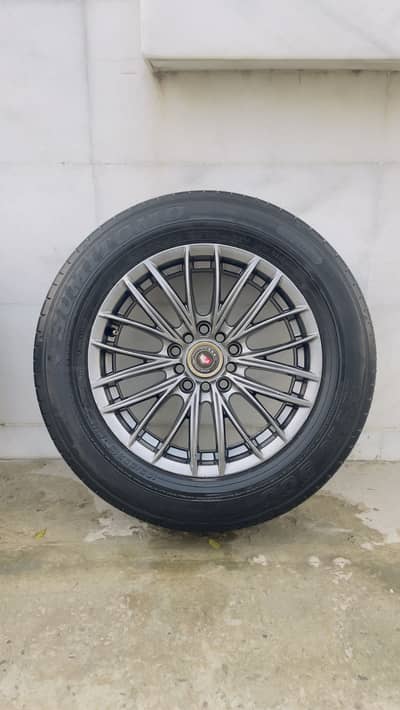 Vossen Alloy Rims with Tires – Excellent Condition