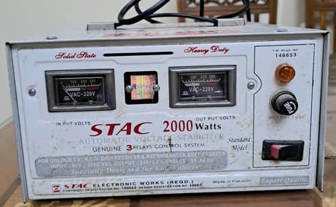 Automatic voltage stablizer