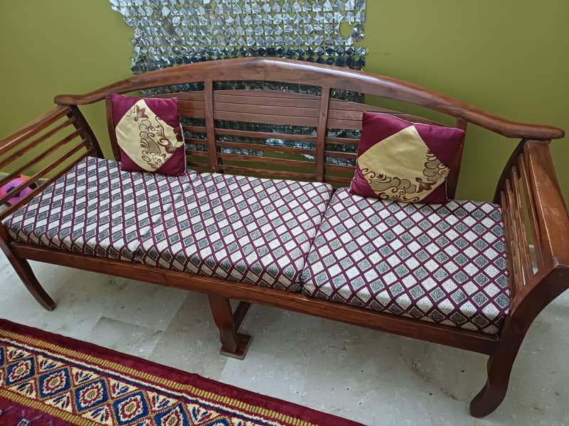 7 Seater Sofa Set with Table 0