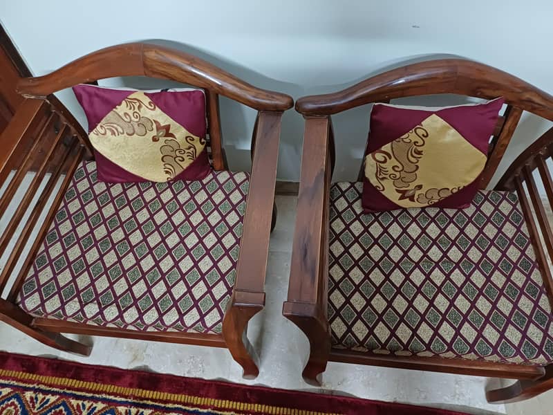7 Seater Sofa Set with Table 3
