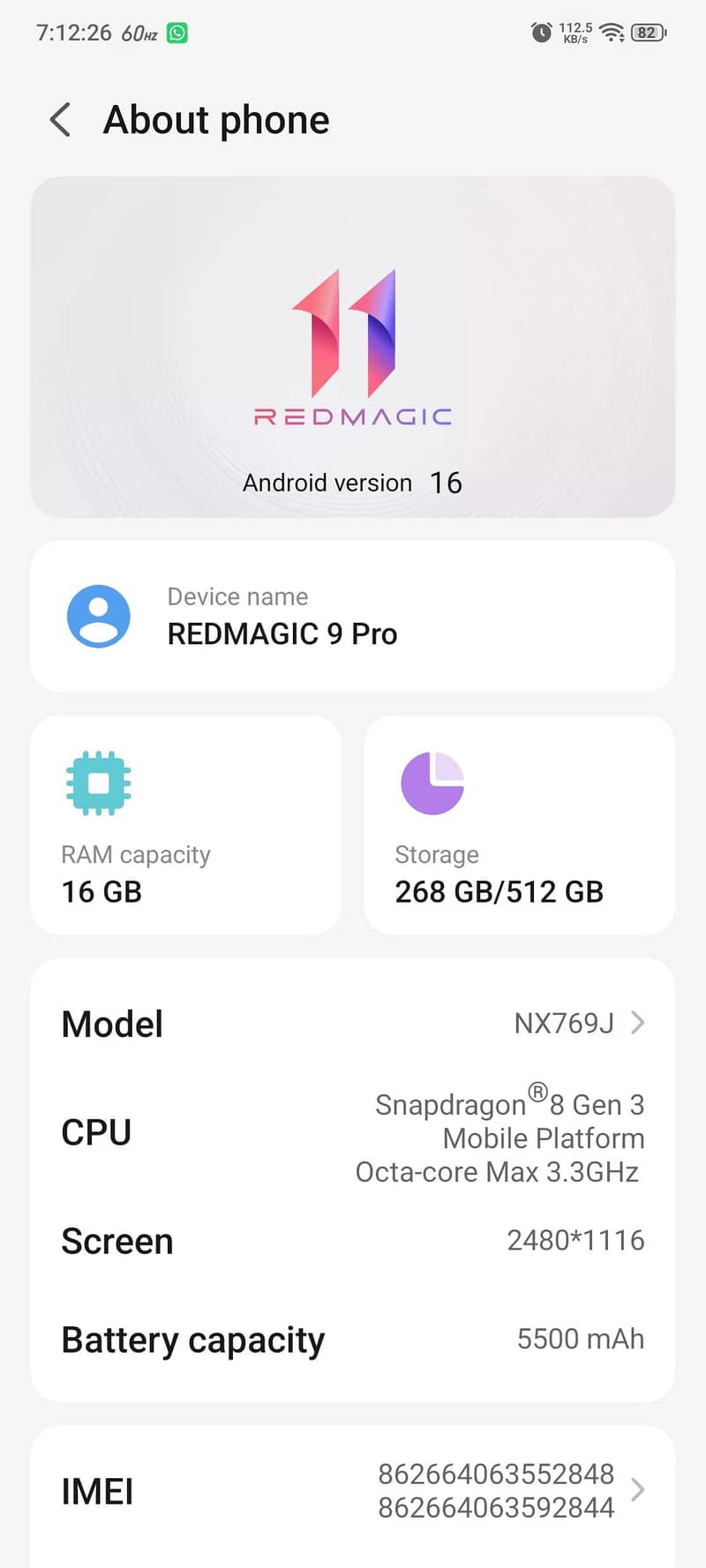 RedMagic 9 Pro Bumblebee Transformer Edition 16GB/512GB 13