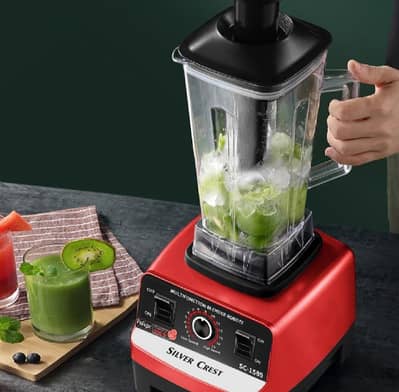 2L BPA free multifunctional blender set red black