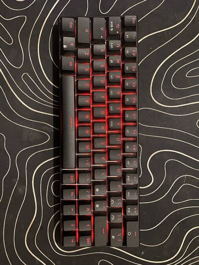 BLUE SWITCHES BLUETOOTH GAMING KEYBOARD 60%