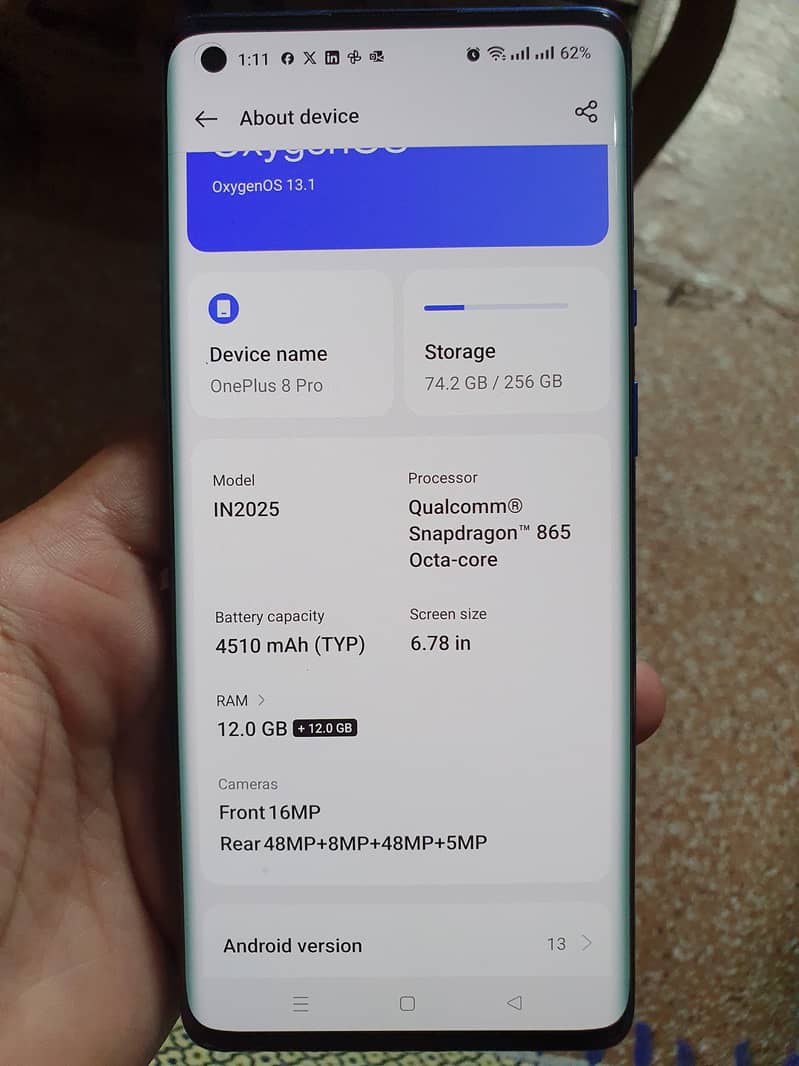 One Plus 8 Pro 5