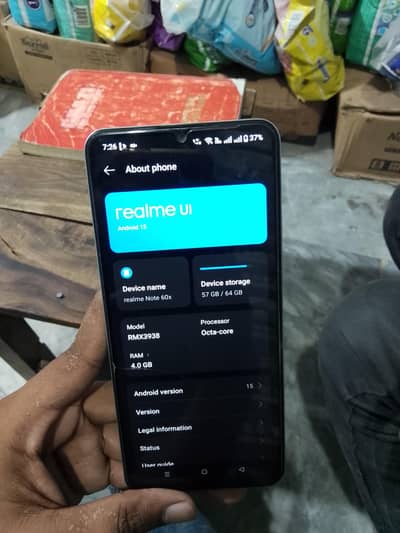 Realme Note 60x