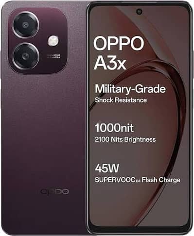 Oppo a3x full ok just panel mn thori si line ha original 4/64