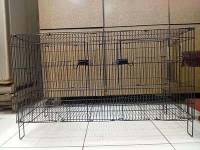 Large Foldable Bird Cage 3ft | Brand New Condition