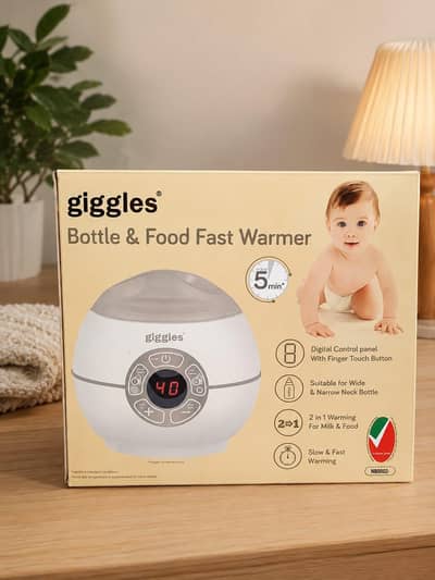 Giggles Bottle & Food Fast Warmer – Excellent Condition