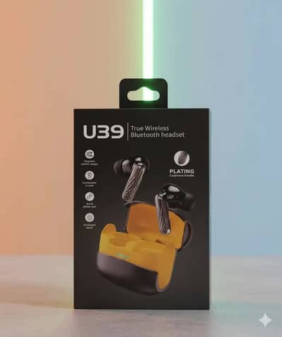 U39 airbuds brand new 1 month warranty price 1199
