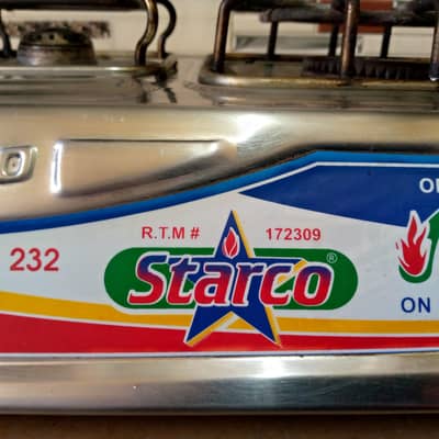 STARCO Heavy steel body 3 burners stove in very good condition