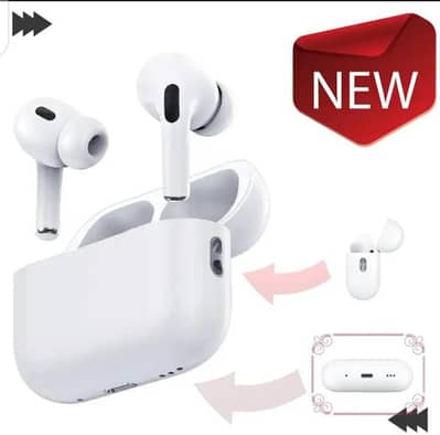 Premium white and black colour earbuds