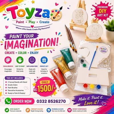 Create Your Own Piece Of Art With Toyza Kit
