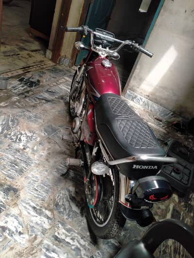 honda 125 over all ok