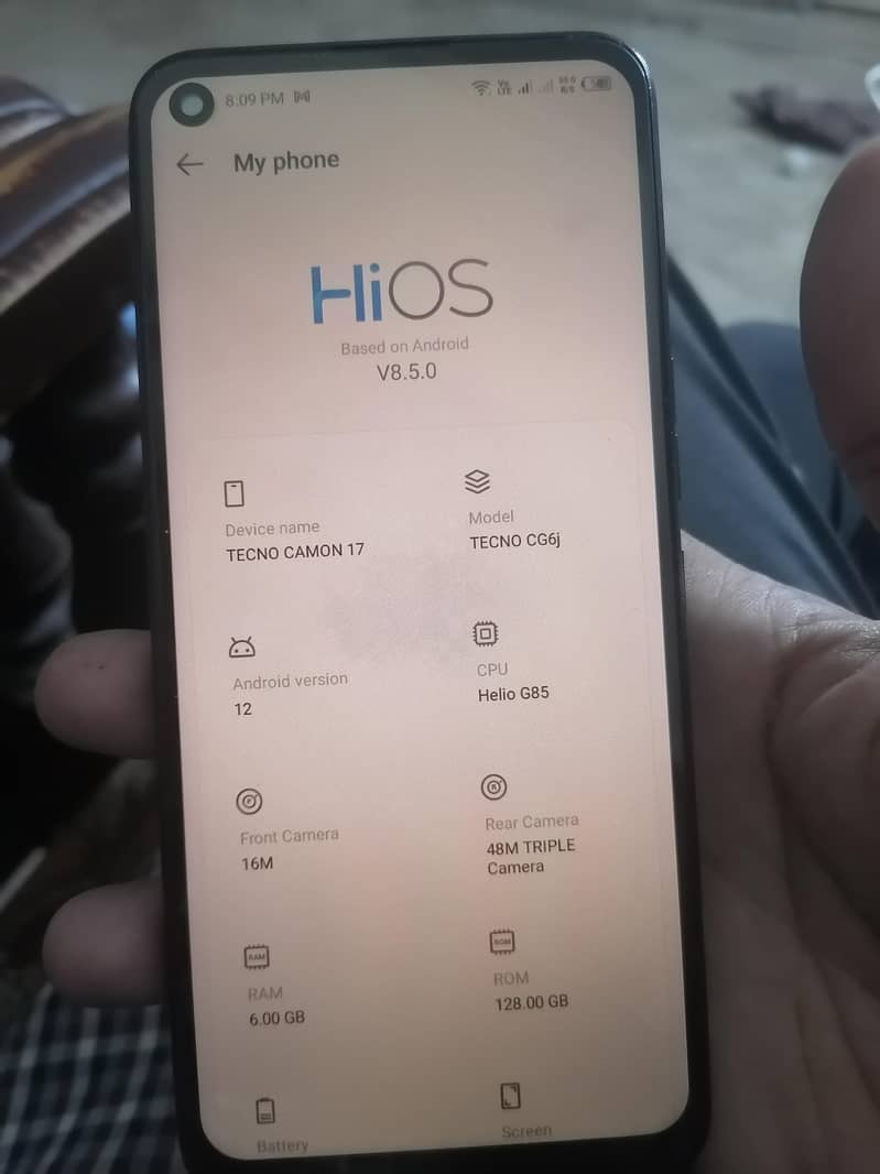 Tecno Camon 17 4